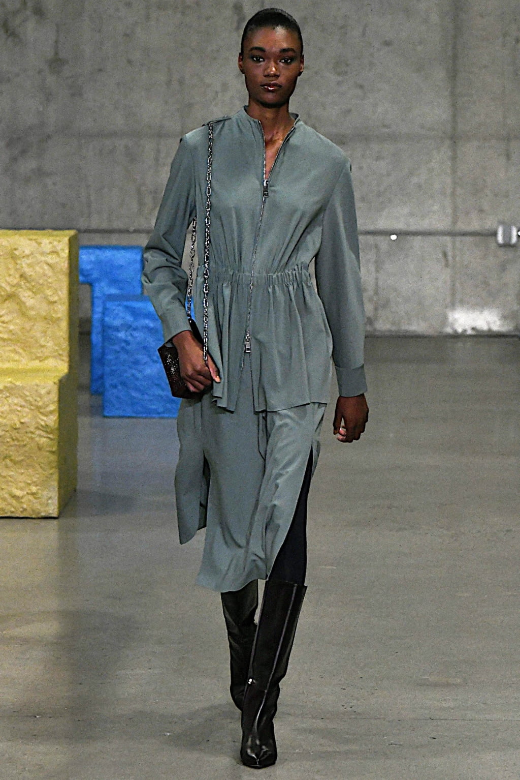 Fashion Week New York Fall/Winter 2019 look 1 from the Tibi collection 女装