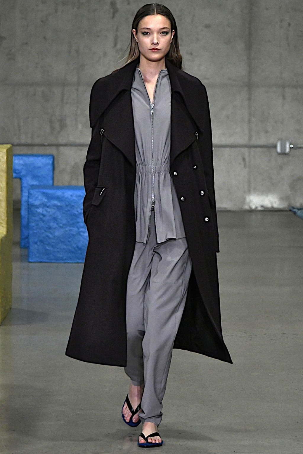 Fashion Week New York Fall/Winter 2019 look 2 from the Tibi collection 女装