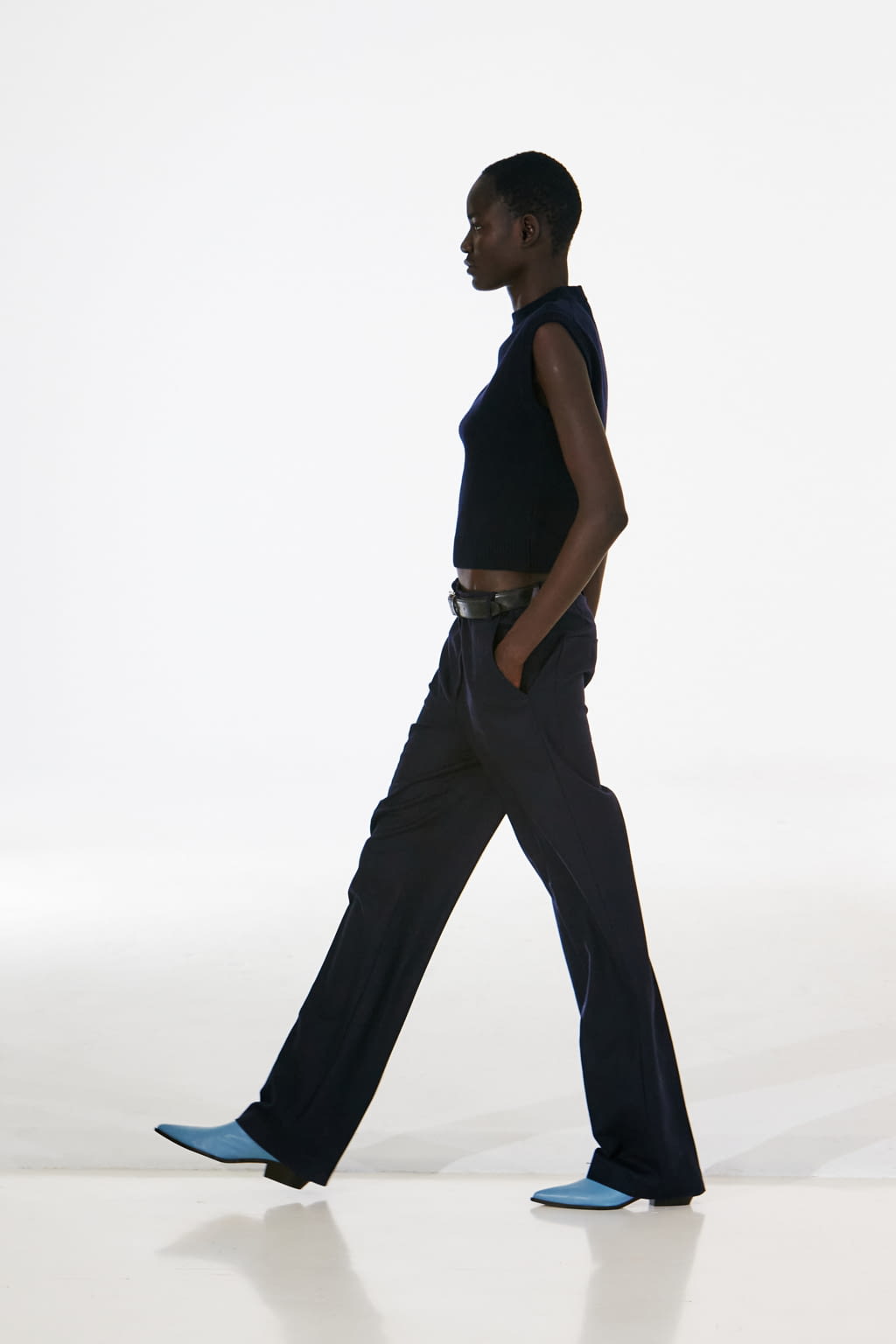 Fashion Week New York Fall/Winter 2022 look 10 from the Tibi collection womenswear