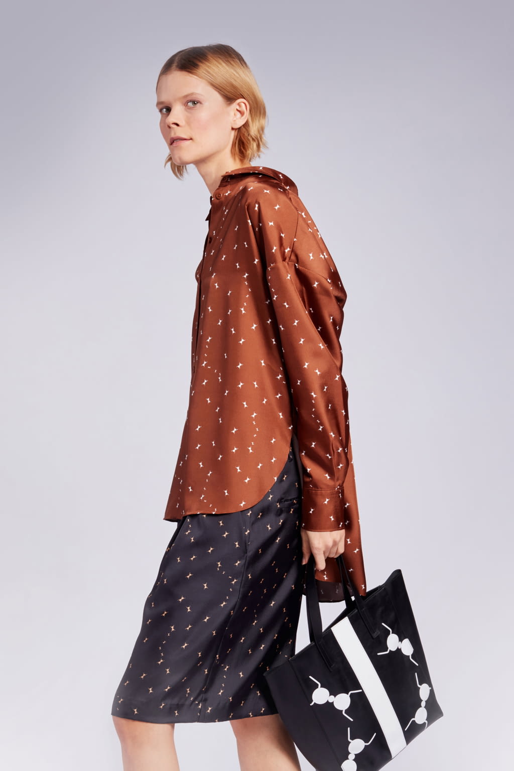 Fashion Week New York Pre-Fall 2019 look 5 from the Tibi collection womenswear