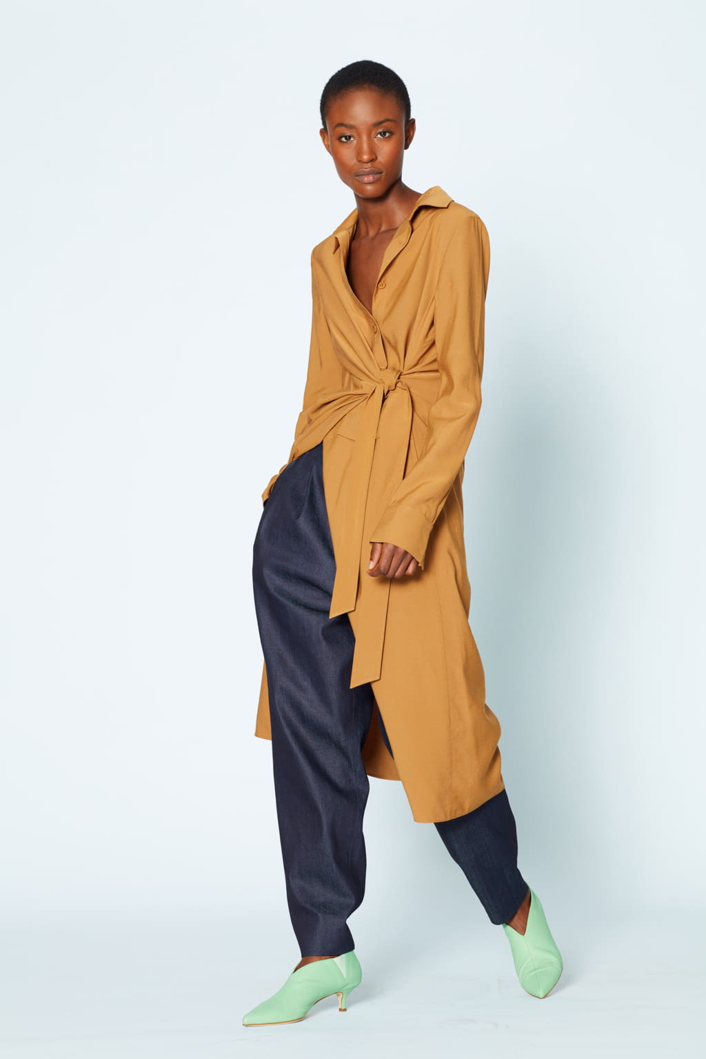 Fashion Week New York Resort 2019 look 6 from the Tibi collection 女装