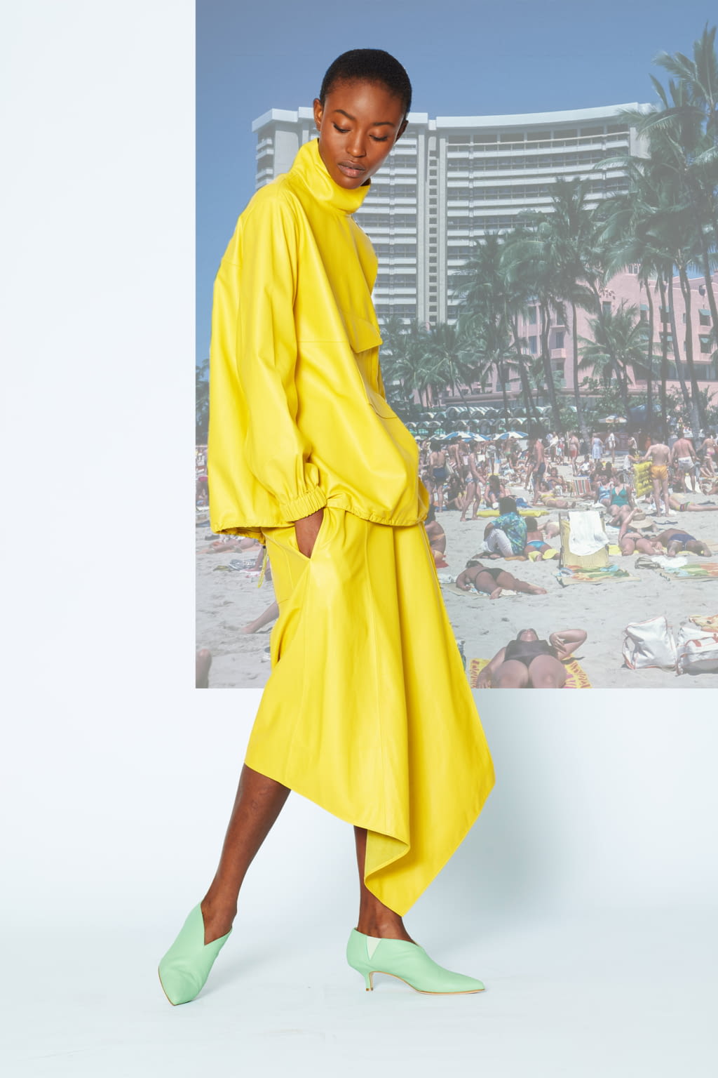 Fashion Week New York Resort 2019 look 7 from the Tibi collection 女装