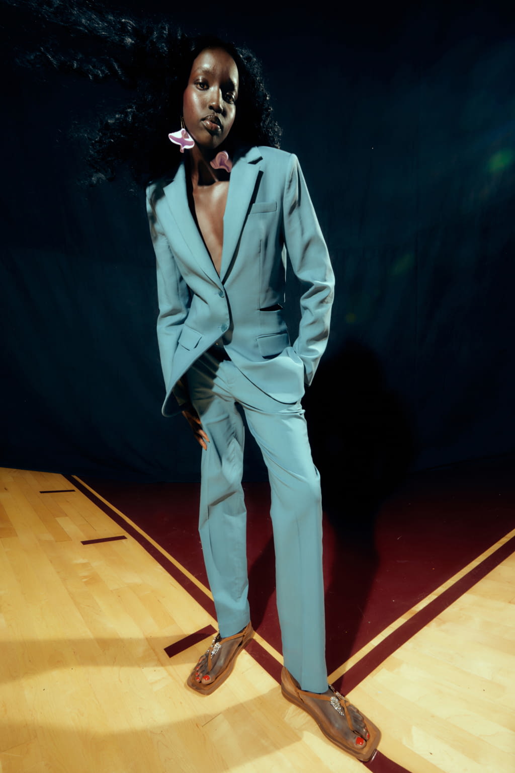 Fashion Week New York Spring/Summer 2022 look 10 from the Tibi collection womenswear