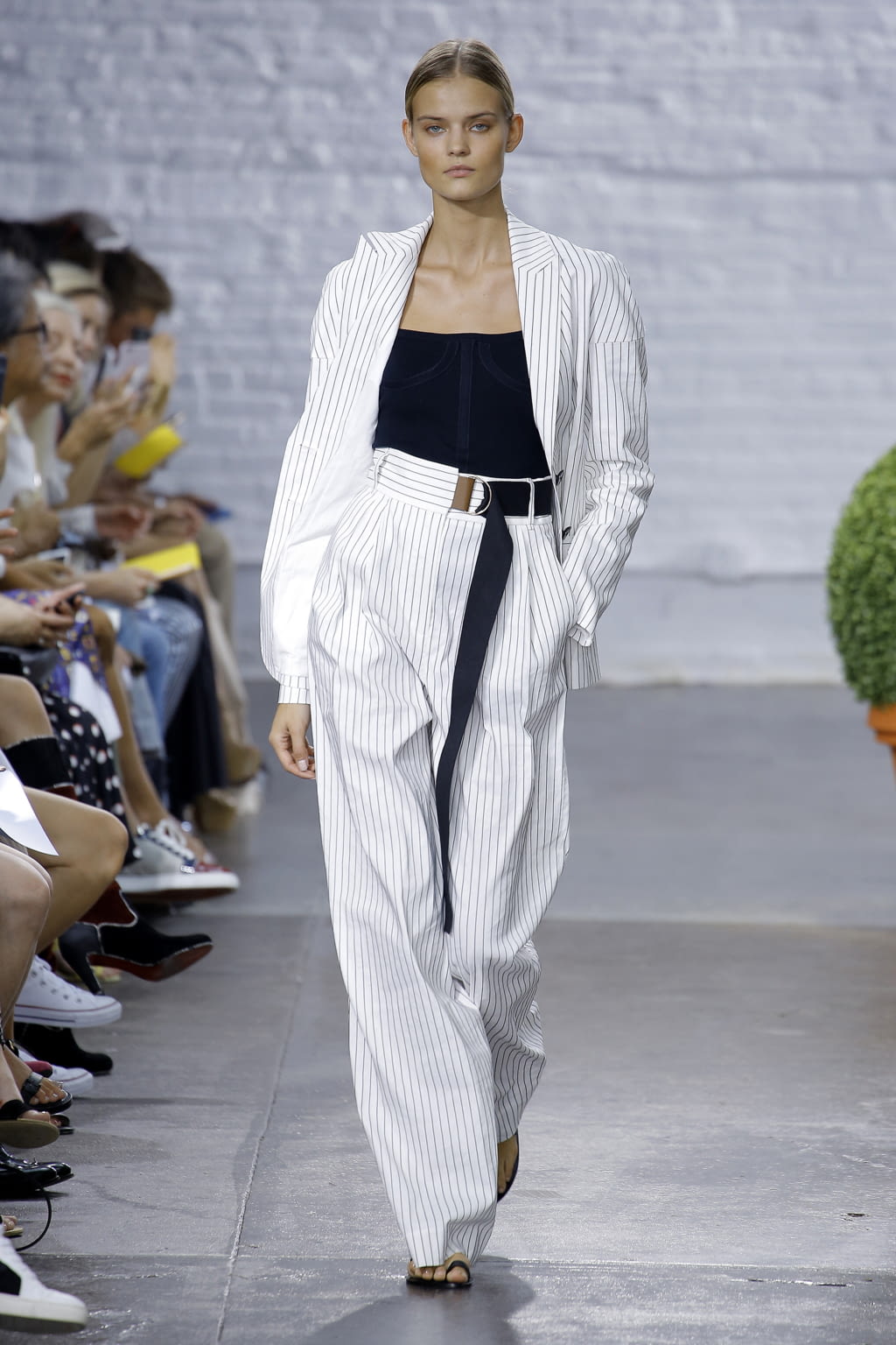 Fashion Week New York Spring/Summer 2017 look 1 from the Tibi collection womenswear