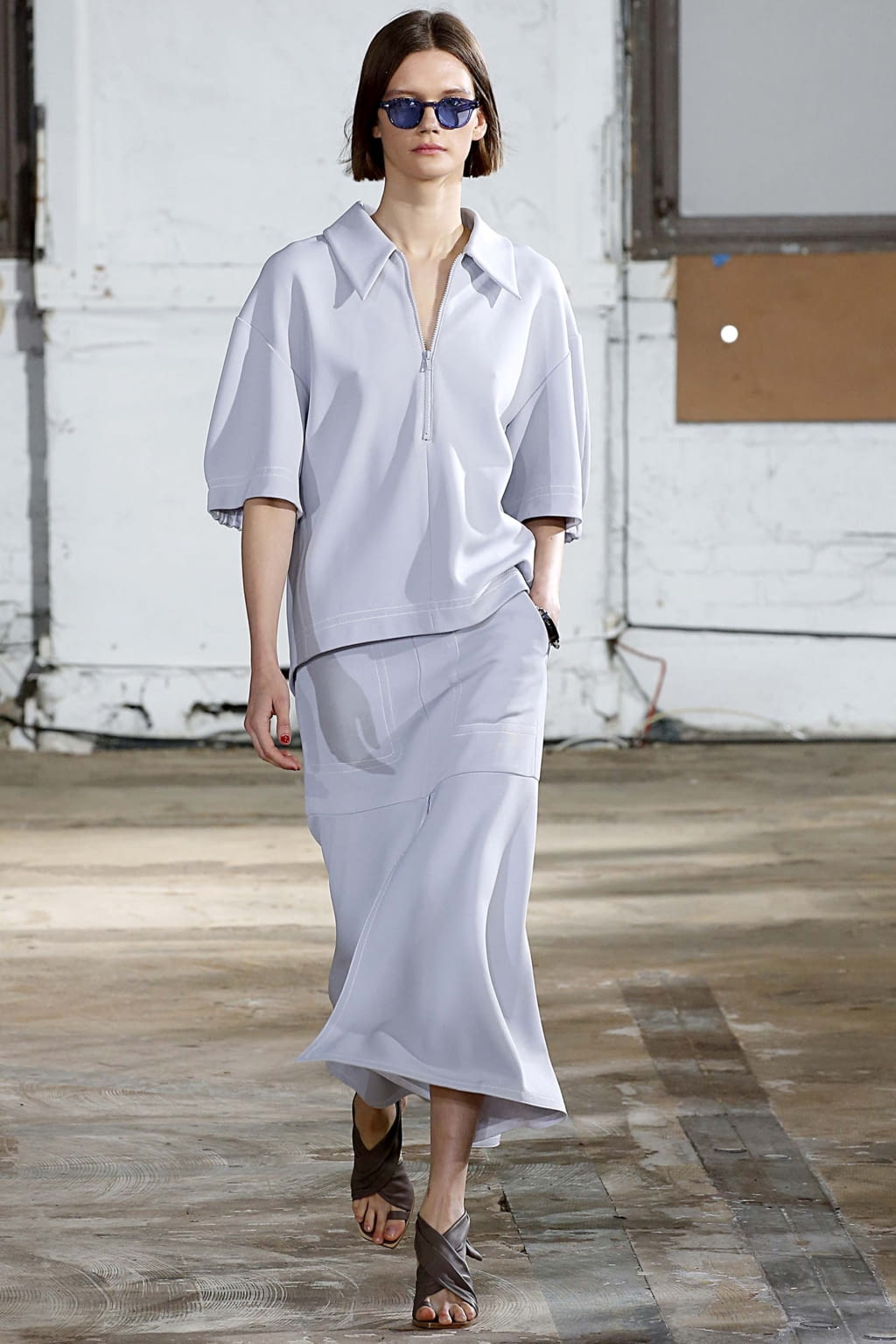 Fashion Week New York Spring/Summer 2019 look 2 from the Tibi collection 女装