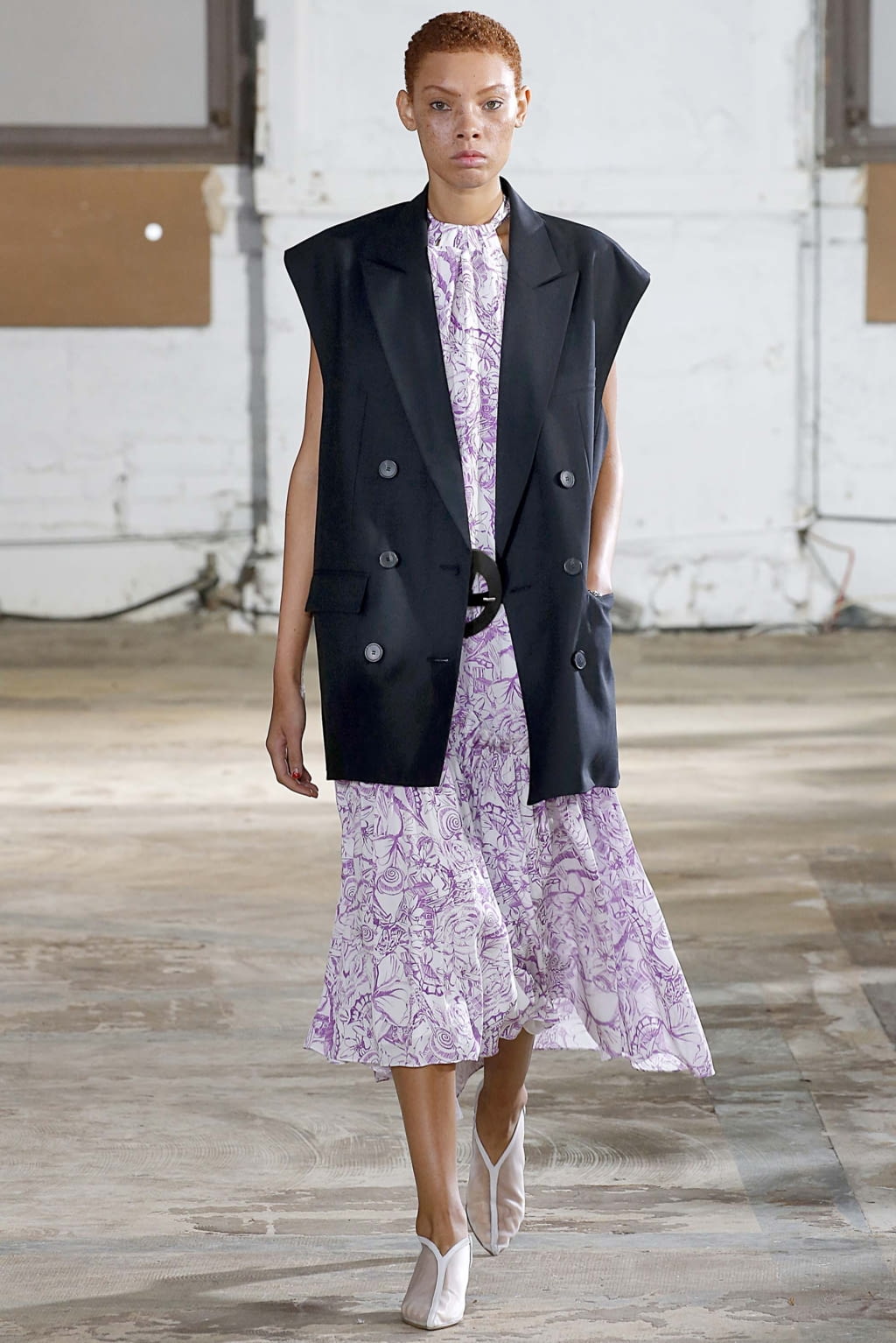 Fashion Week New York Spring/Summer 2019 look 8 from the Tibi collection 女装