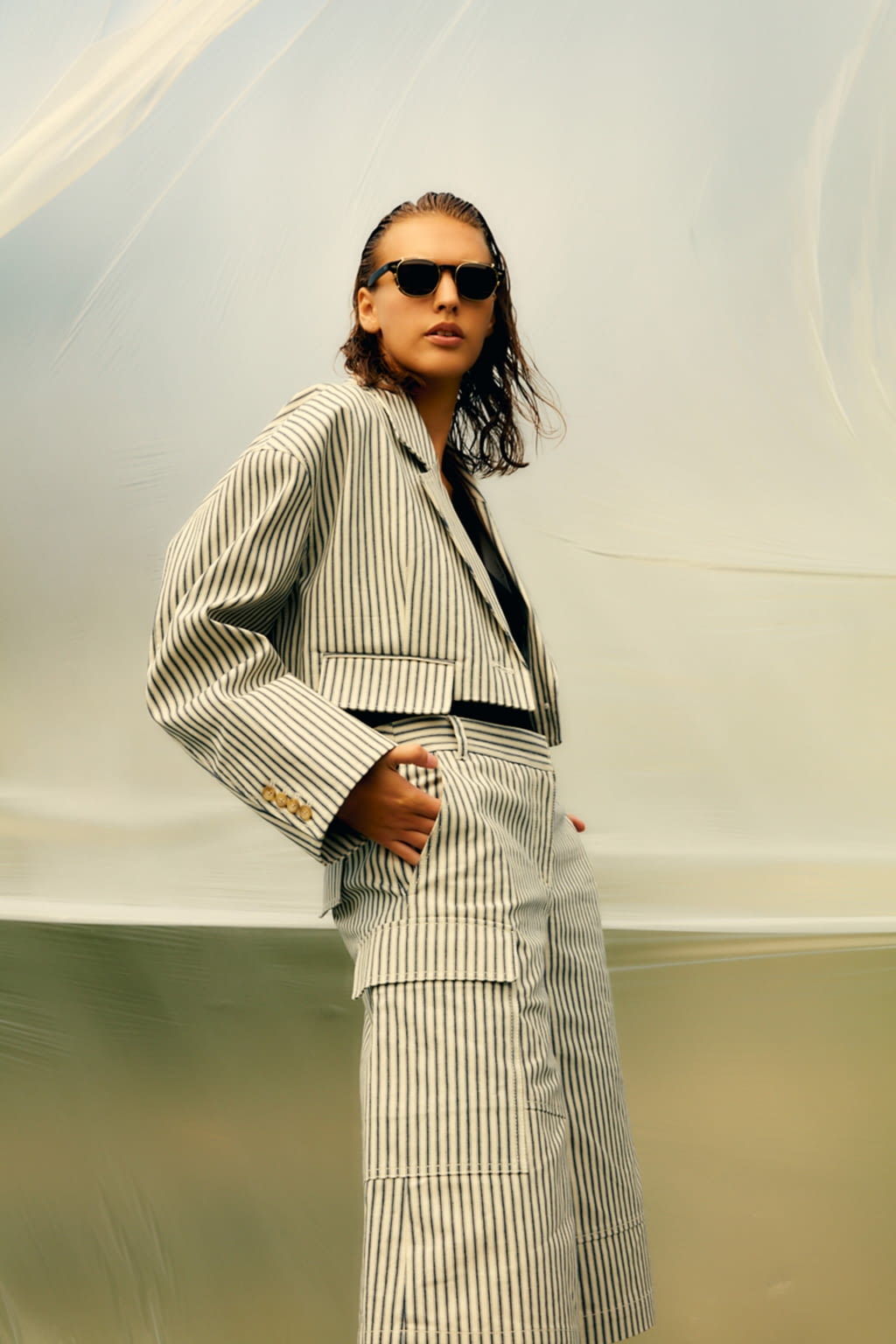 Fashion Week New York Spring/Summer 2021 look 11 from the Tibi collection womenswear