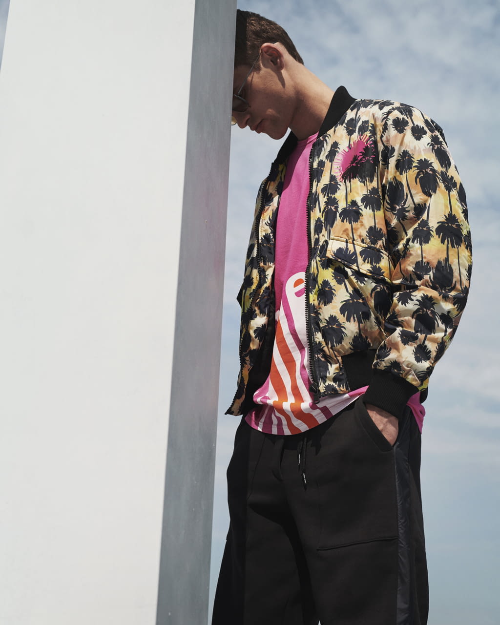 Fashion Week New York Resort 2019 look 7 from the Tomas Maier collection menswear