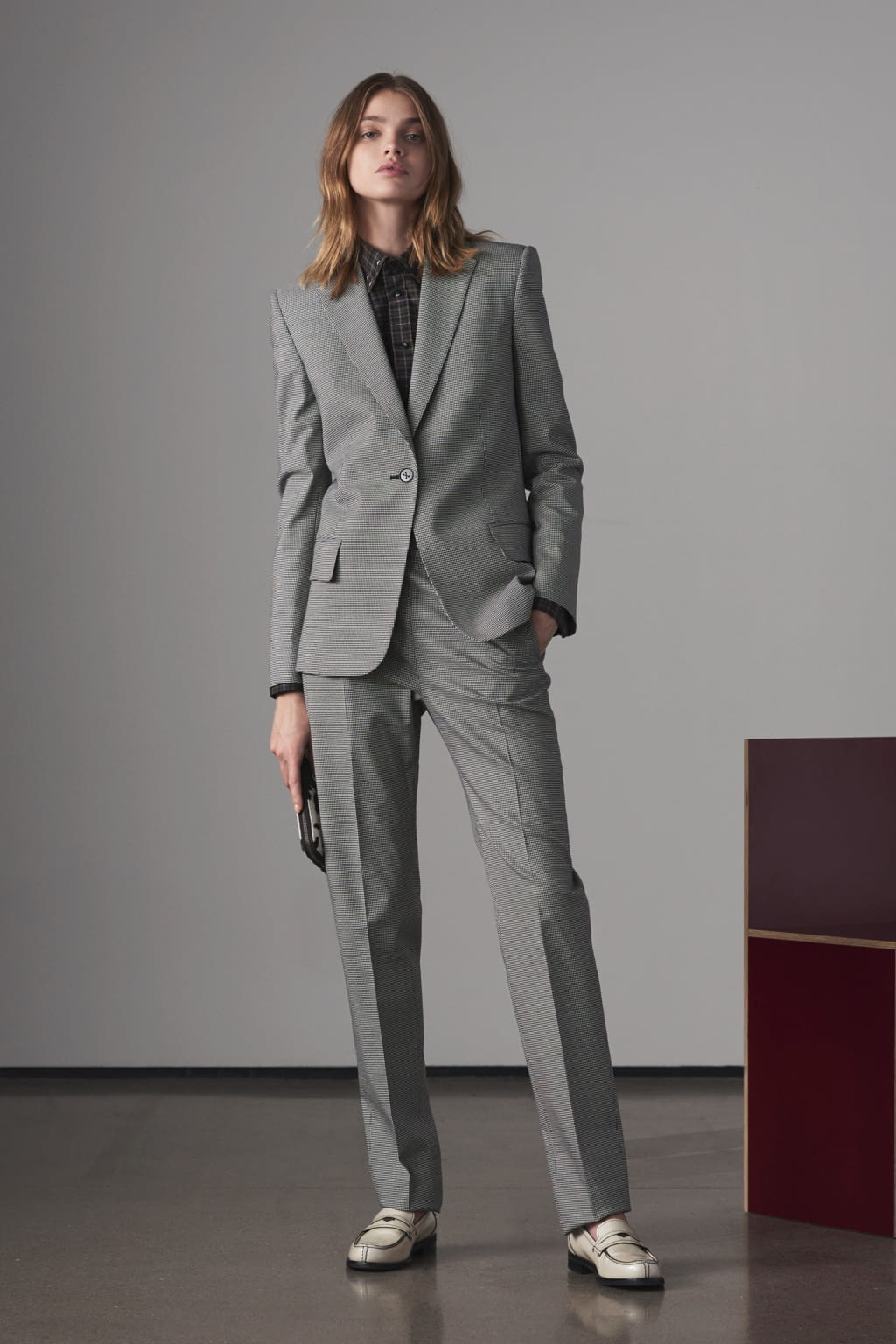 Fashion Week New York Pre-Fall 2018 look 14 from the Tomas Maier collection 女装