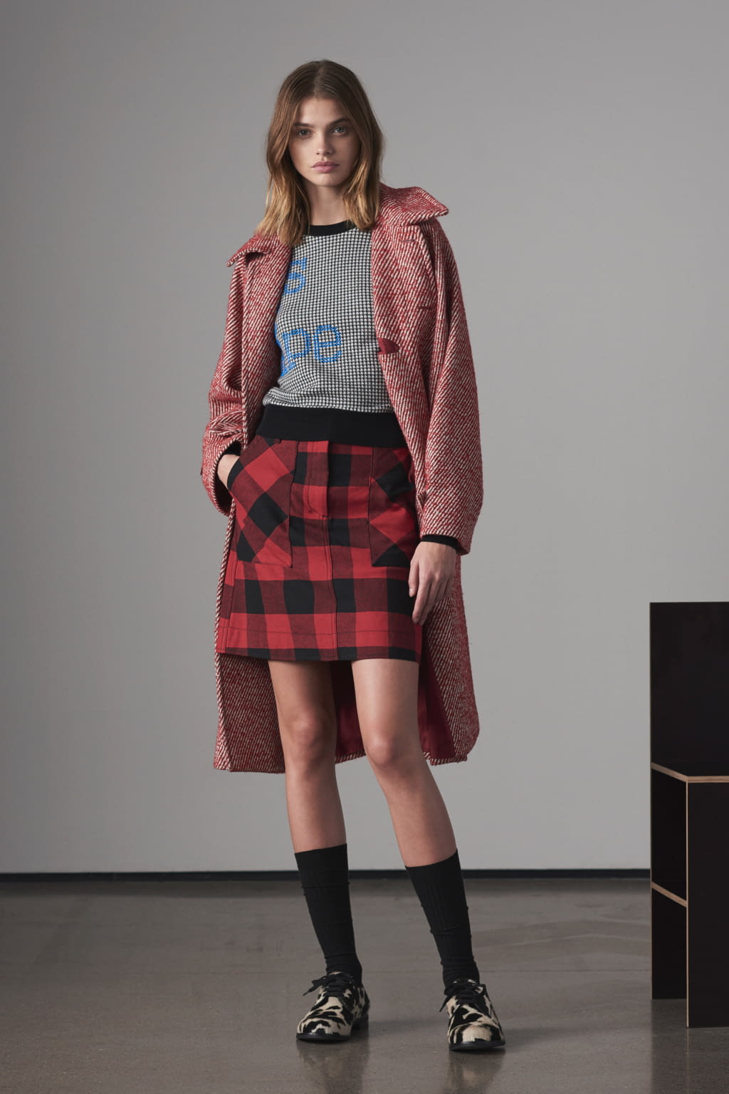 Fashion Week New York Pre-Fall 2018 look 21 from the Tomas Maier collection womenswear