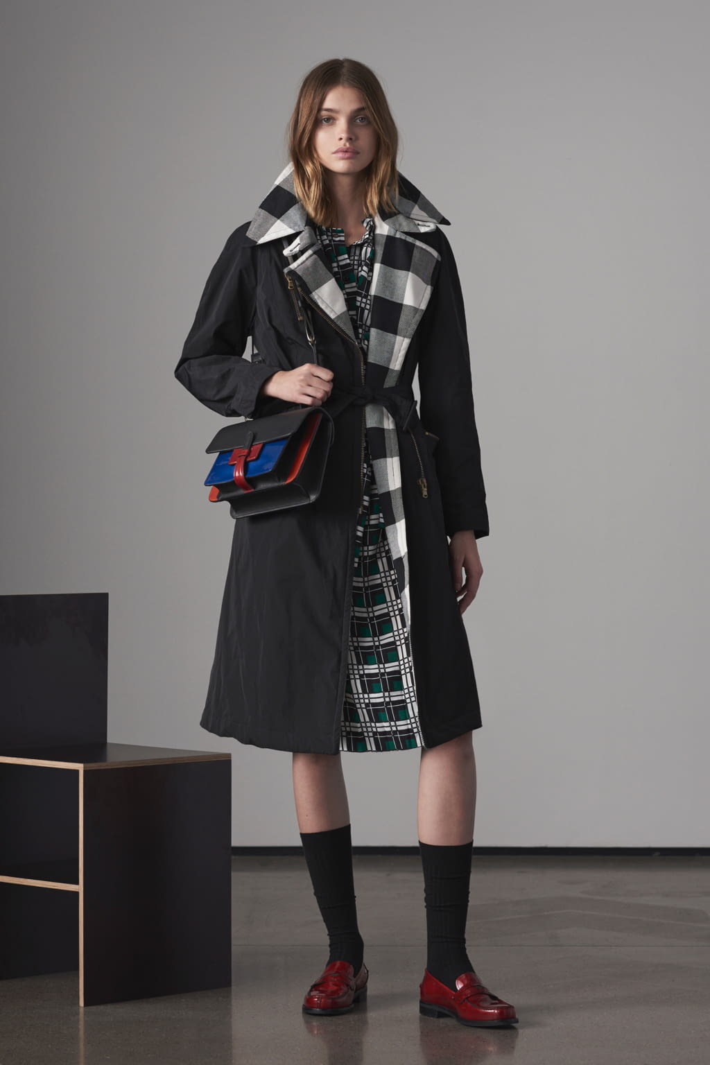 Fashion Week New York Pre-Fall 2018 look 24 from the Tomas Maier collection womenswear
