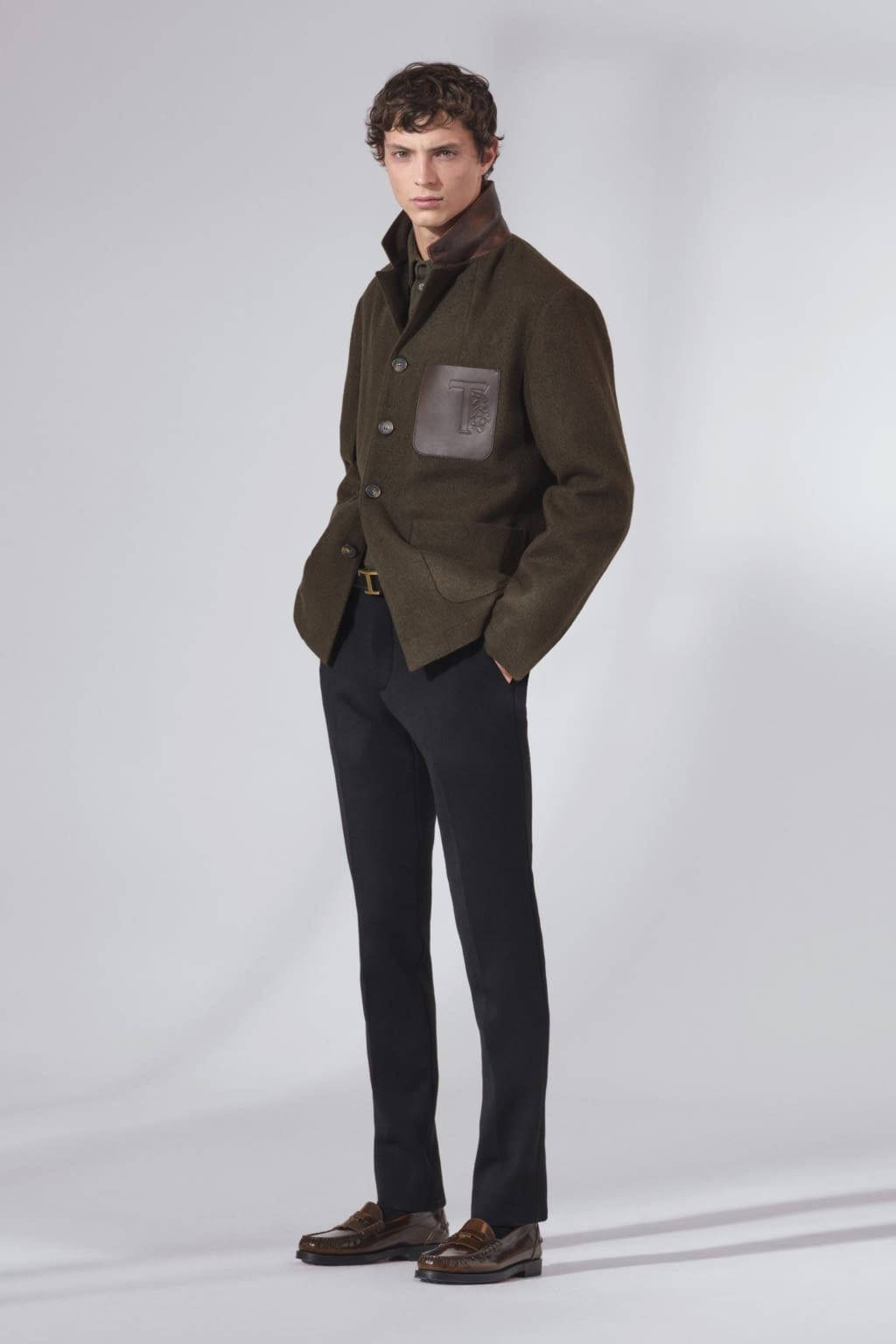Fashion Week Milan Pre-Fall 2021 look 4 from the Tod's collection menswear