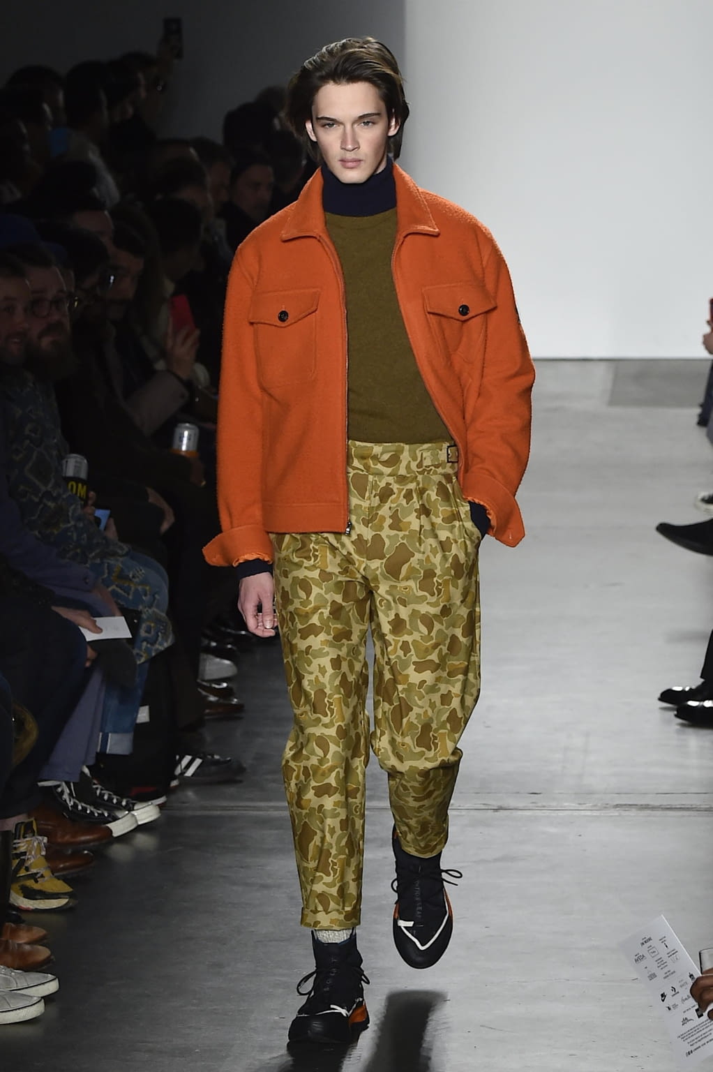 Fashion Week New York Fall/Winter 2020 look 15 de la collection Todd Snyder menswear