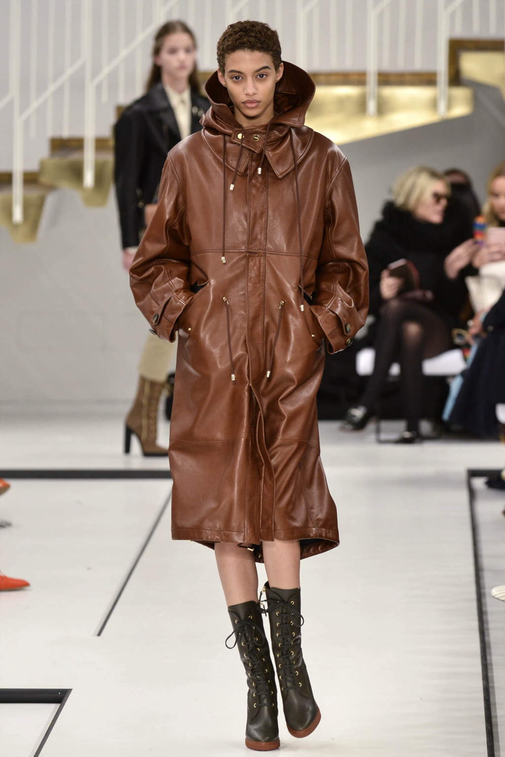 Fashion Week Milan Fall/Winter 2017 look 15 from the Tod's collection womenswear