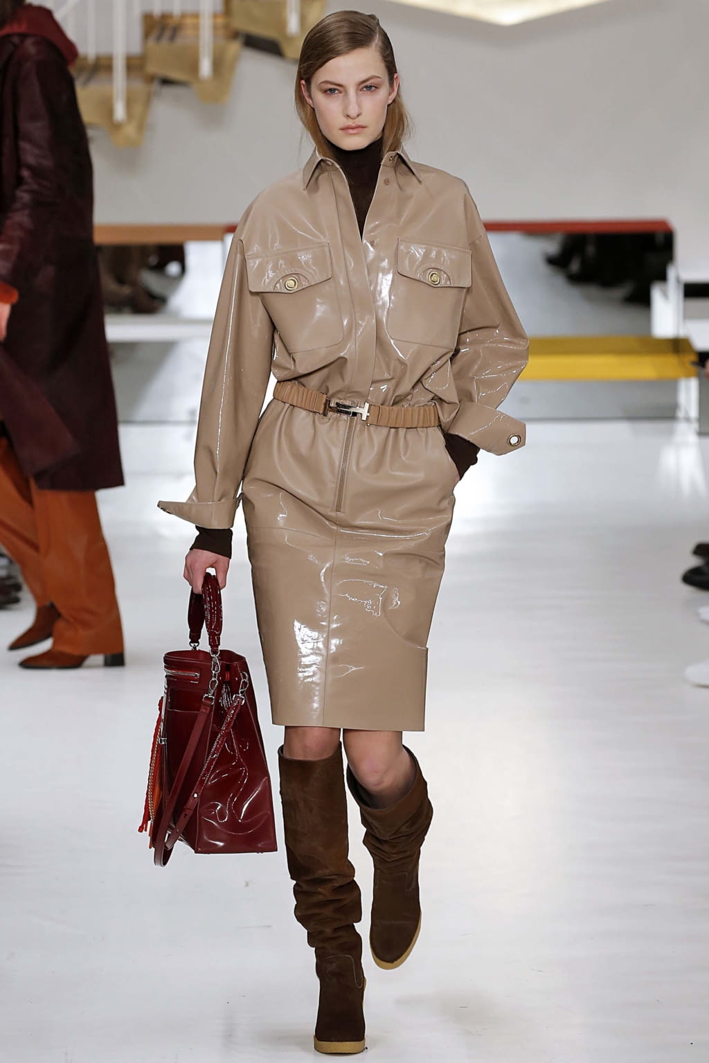 Fashion Week Milan Fall/Winter 2018 look 13 from the Tod's collection 女装