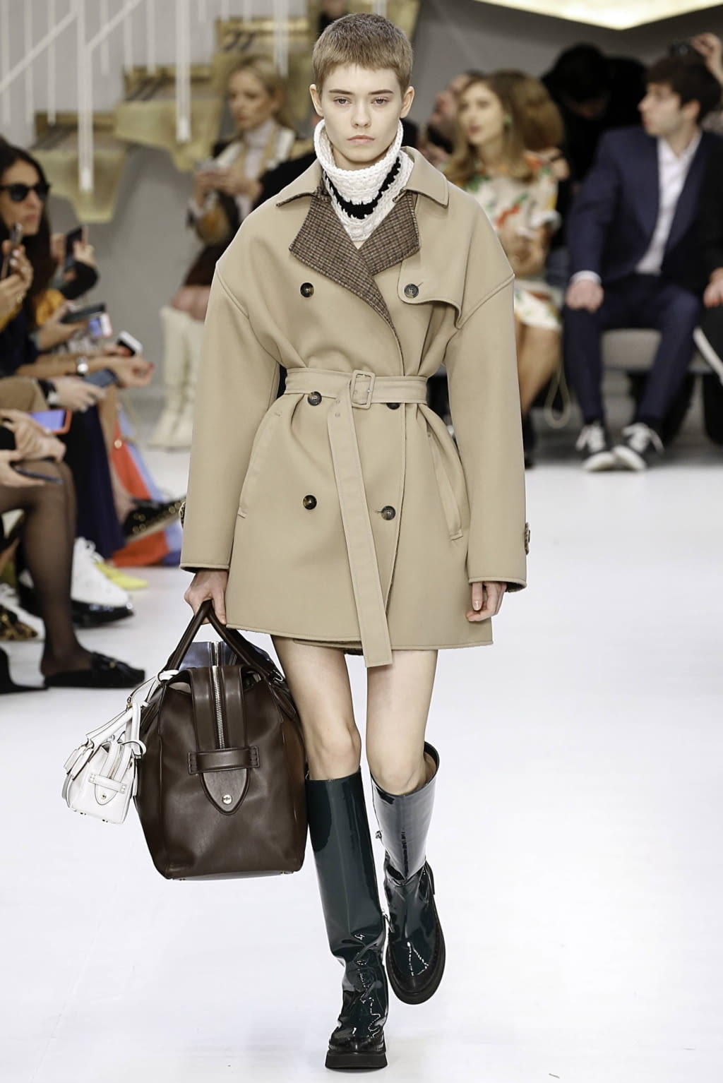 Fashion Week Milan Fall/Winter 2019 look 20 from the Tod's collection womenswear