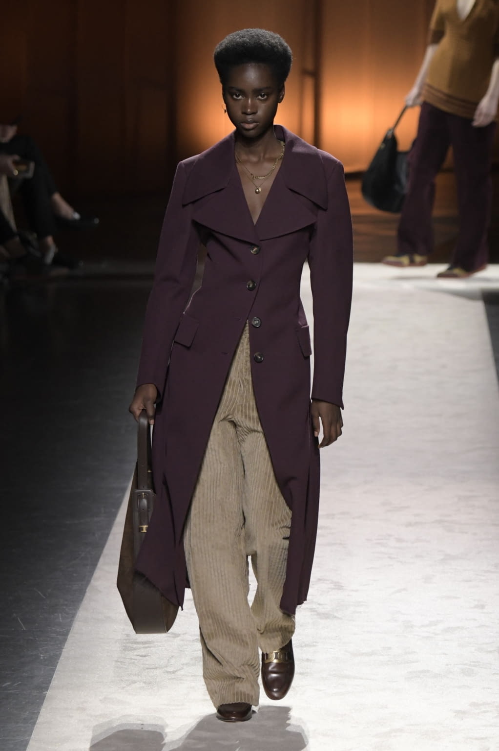 Fashion Week Milan Fall/Winter 2020 look 3 from the Tod's collection womenswear
