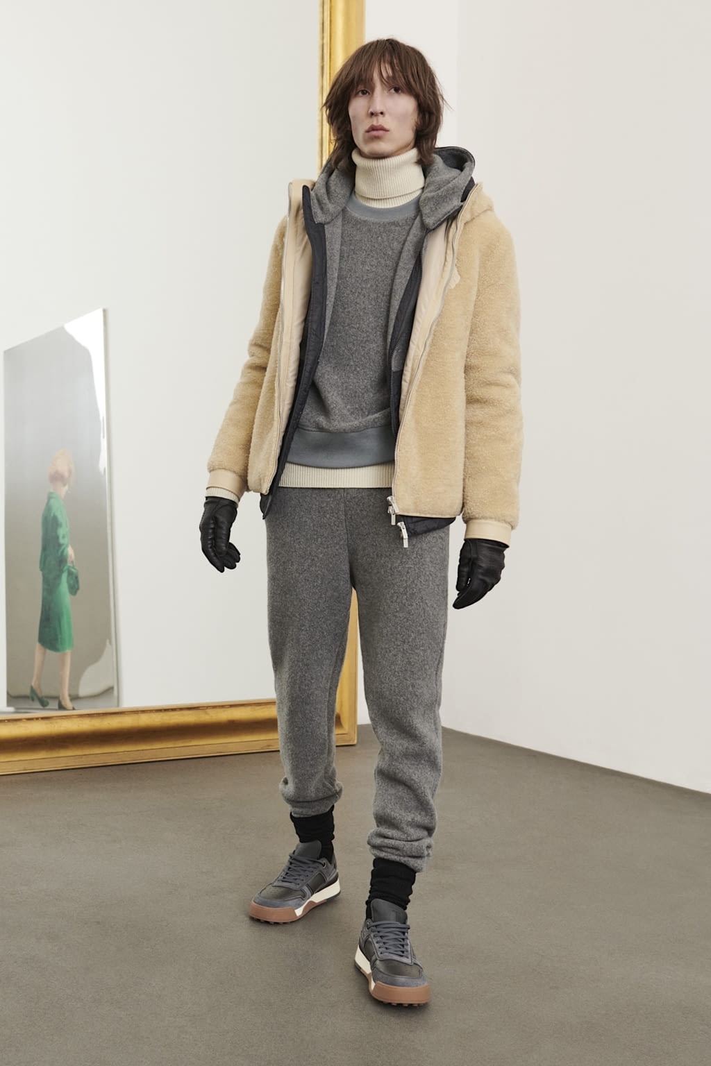 Fashion Week Milan Fall/Winter 2022 look 9 from the Tod's collection menswear