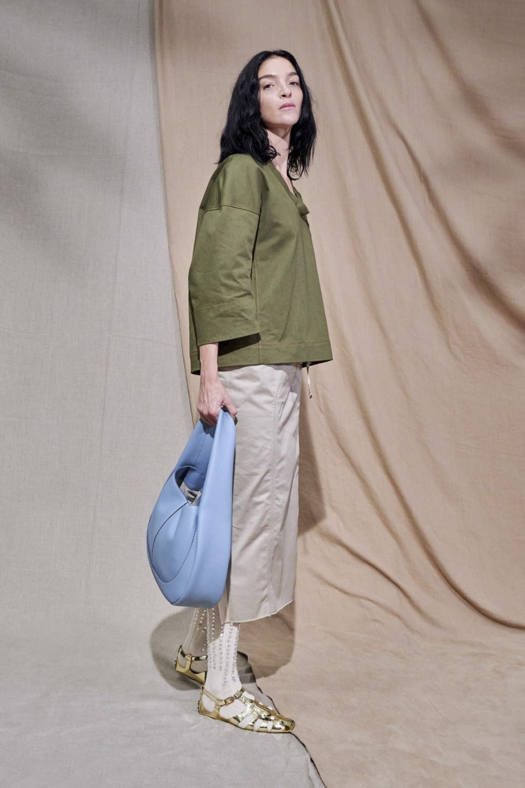 Fashion Week Milan Spring/Summer 2021 look 19 from the Tod's collection womenswear
