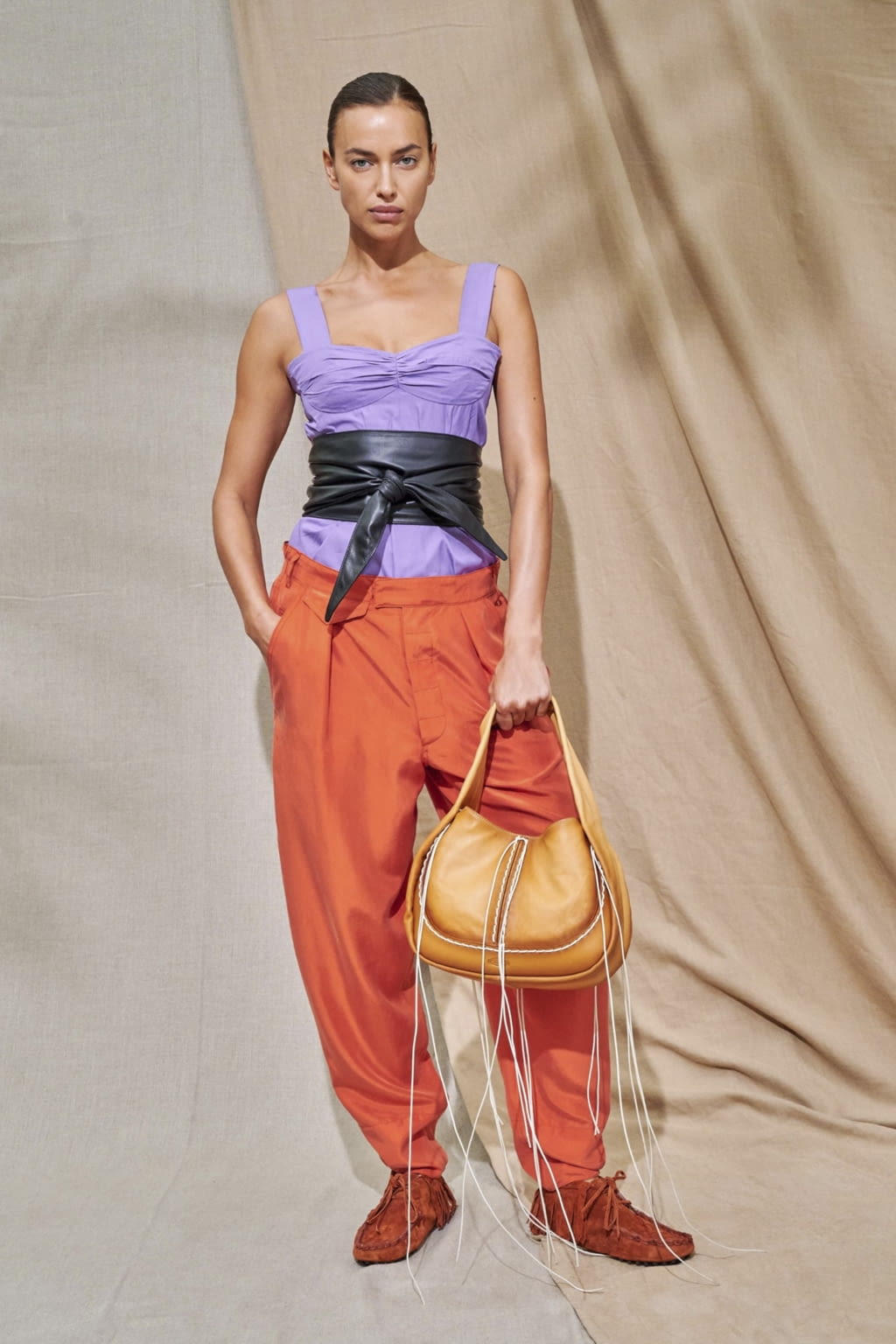 Fashion Week Milan Spring/Summer 2021 look 27 from the Tod's collection womenswear