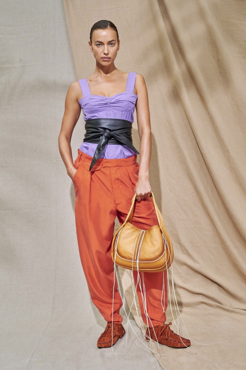 Fashion Week Milan Spring/Summer 2021 look 27 from the Tod's collection 女装