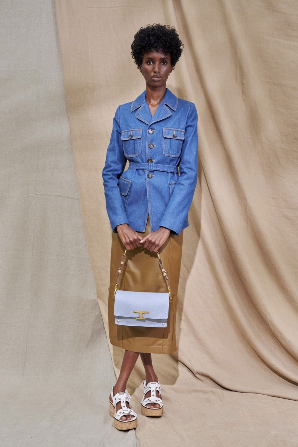 Fashion Week Milan Spring/Summer 2021 look 29 from the Tod's collection womenswear