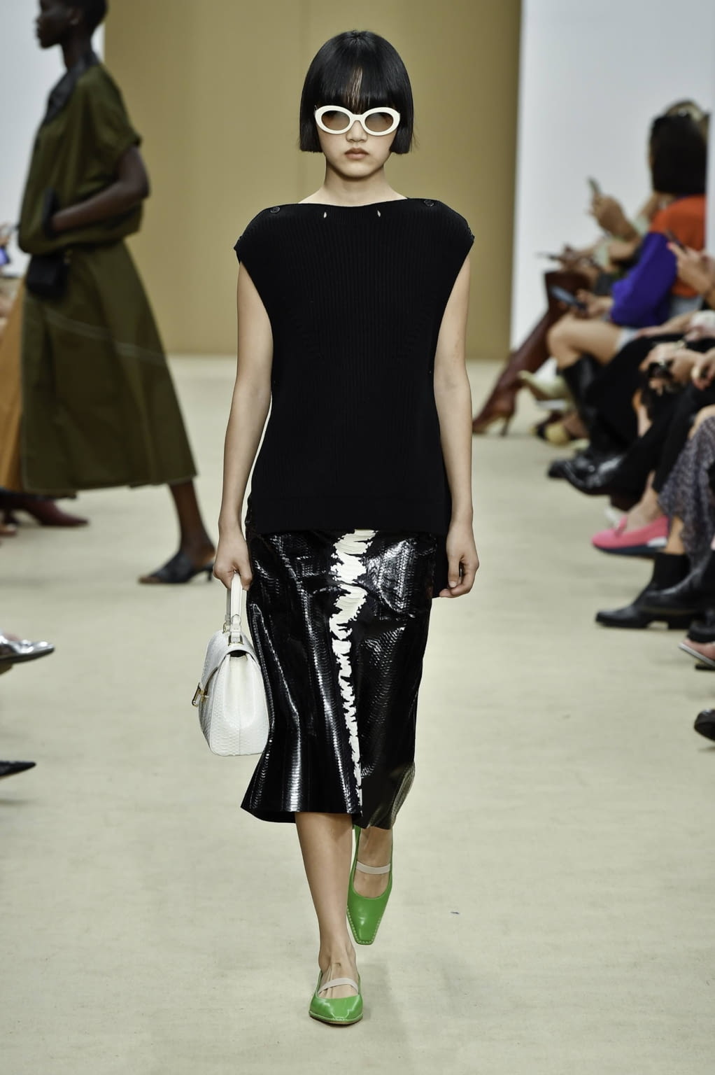Fashion Week Milan Spring/Summer 2020 look 10 from the Tod's collection womenswear