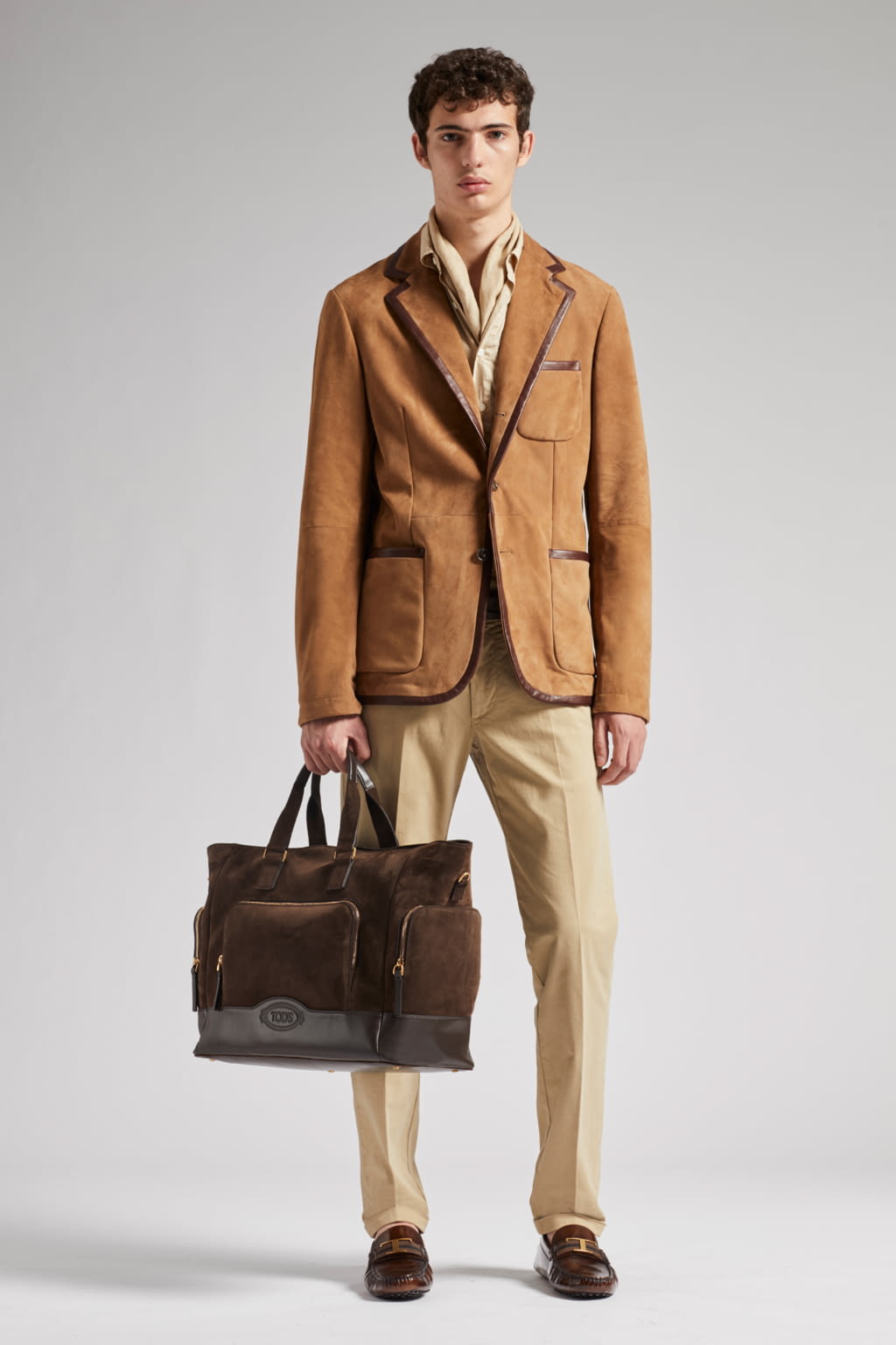 Fashion Week Milan Spring/Summer 2020 look 2 from the Tod's collection menswear