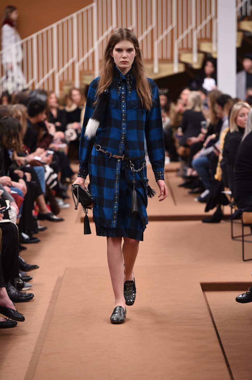 Fashion Week Milan Fall/Winter 2016 look 14 from the Tod's collection womenswear