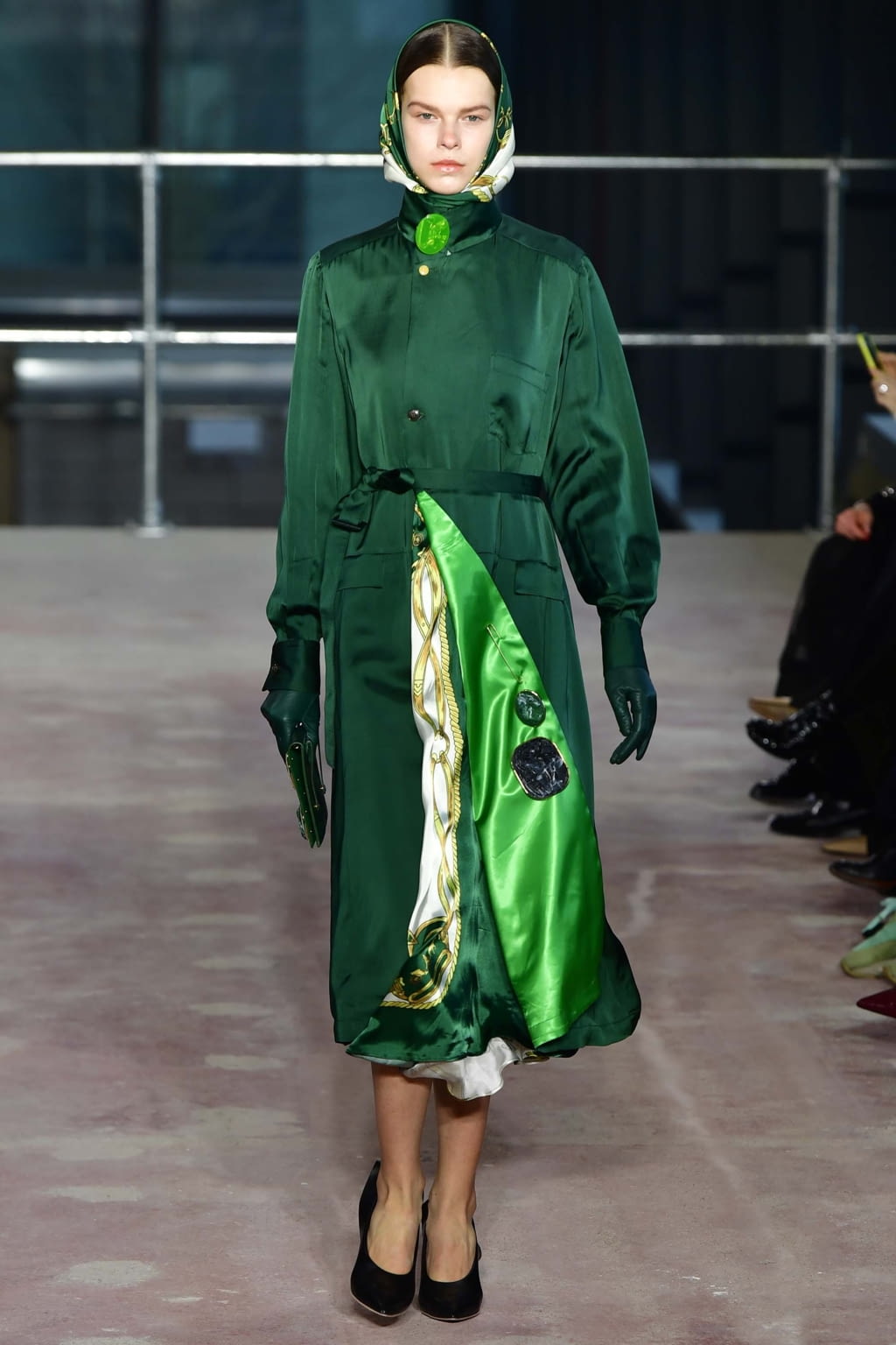 Fashion Week London Fall/Winter 2018 look 7 from the Toga collection 女装