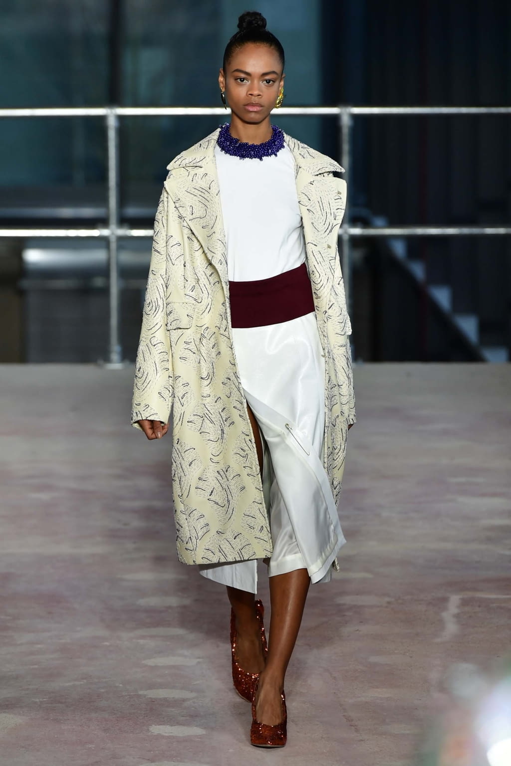 Fashion Week London Fall/Winter 2018 look 21 from the Toga collection womenswear