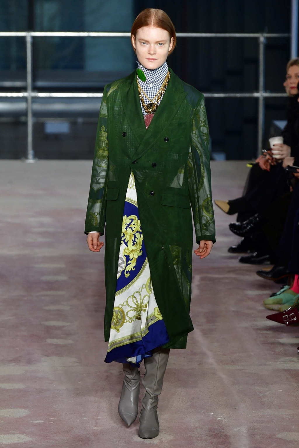 Fashion Week London Fall/Winter 2018 look 35 from the Toga collection 女装