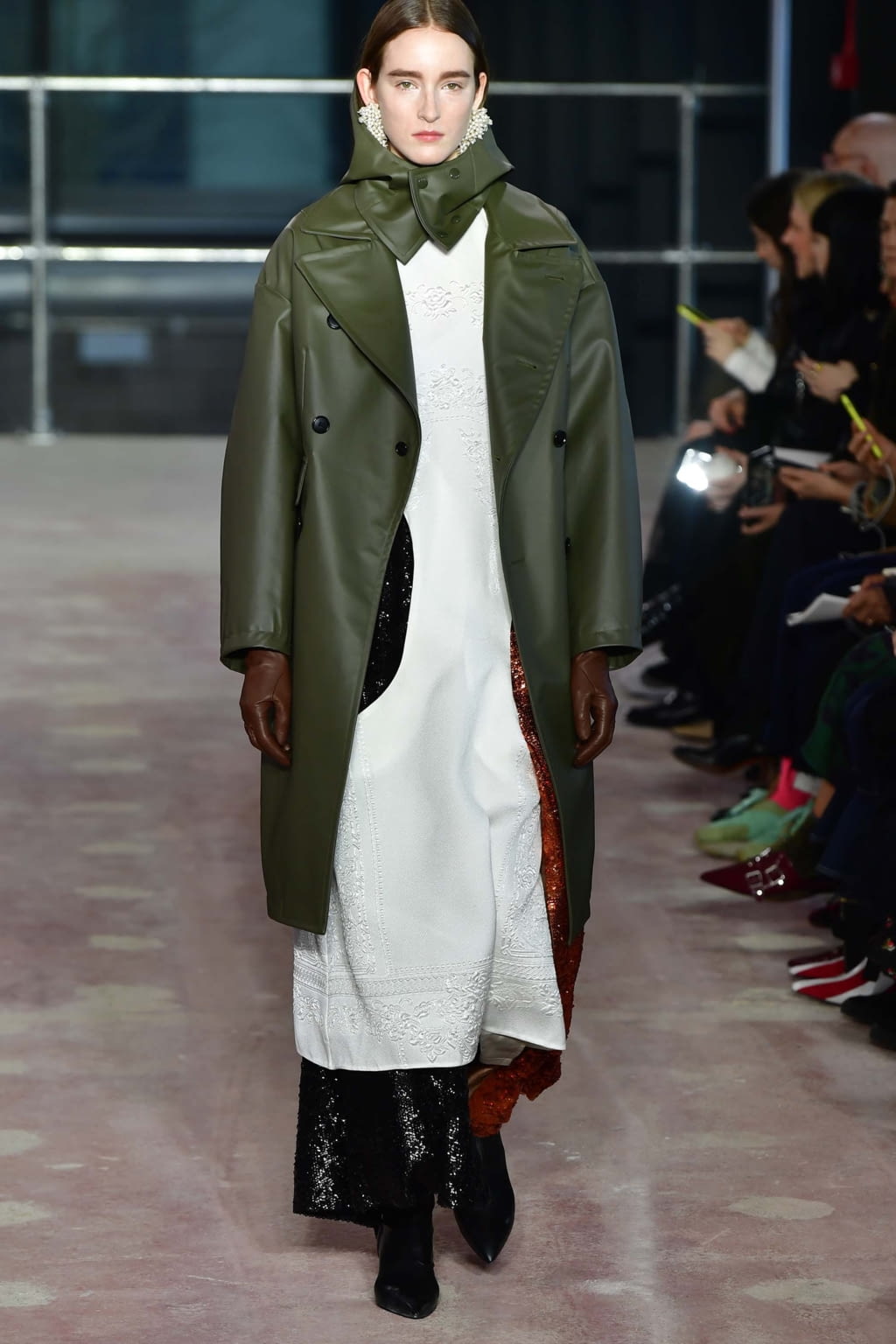 Fashion Week London Fall/Winter 2018 look 40 from the Toga collection womenswear