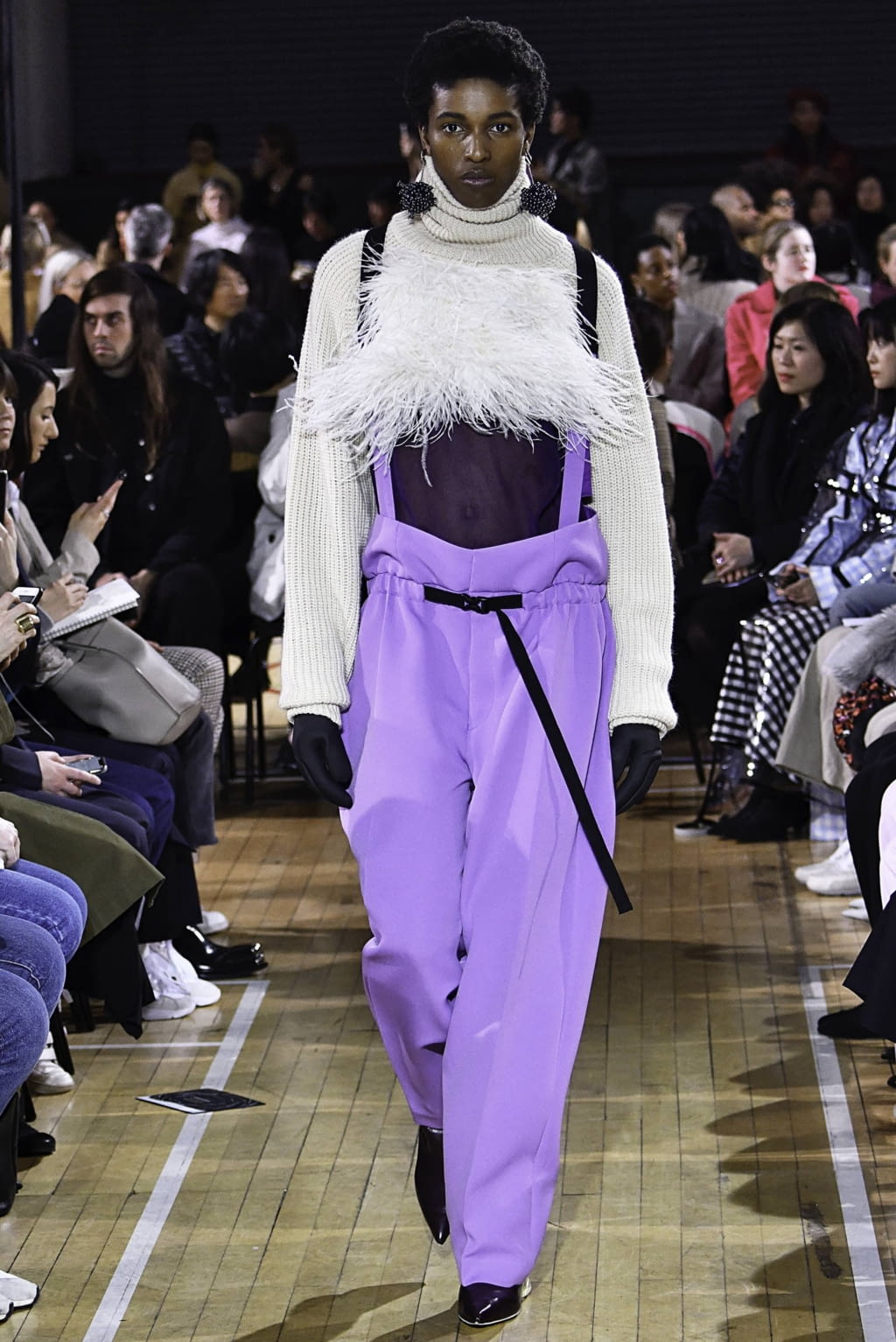 Fashion Week London Fall/Winter 2019 look 21 from the Toga collection womenswear