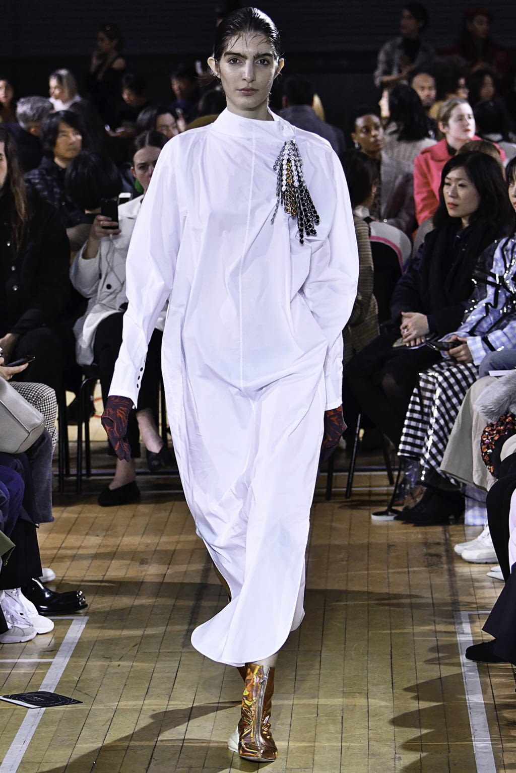 Fashion Week London Fall/Winter 2019 look 27 from the Toga collection 女装