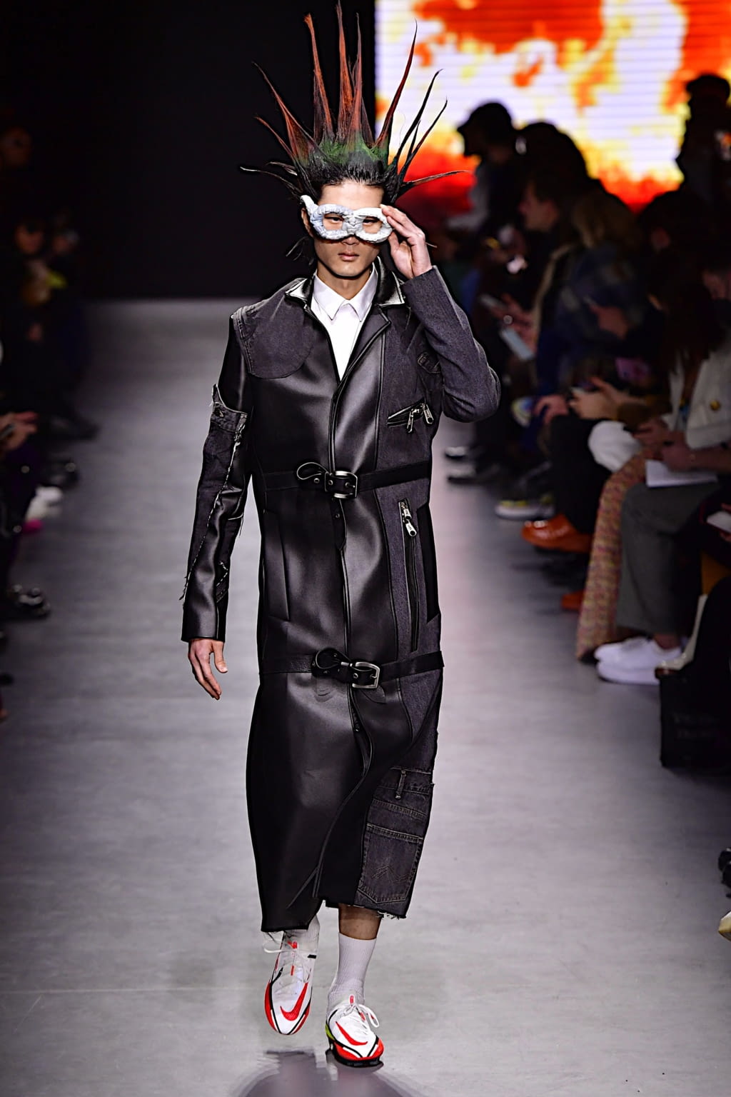Fashion Week Milan Fall/Winter 2022 look 30 from the Tokyo James collection womenswear