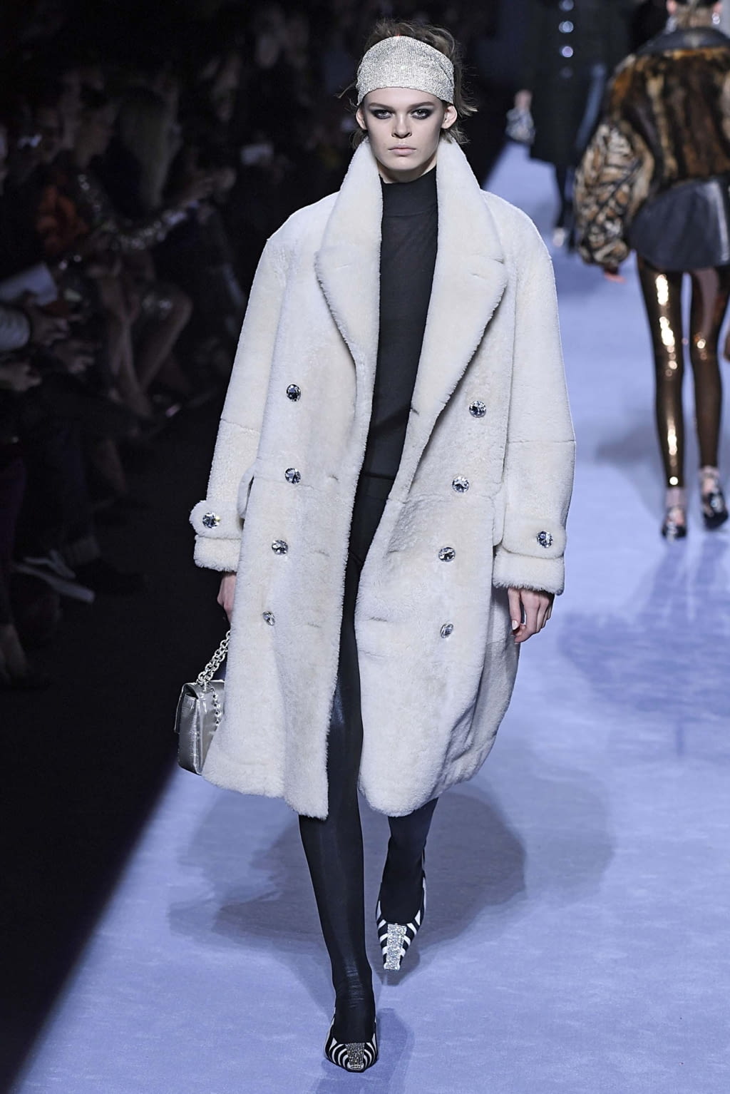Fashion Week New York Fall/Winter 2018 look 14 from the Tom Ford collection 女装