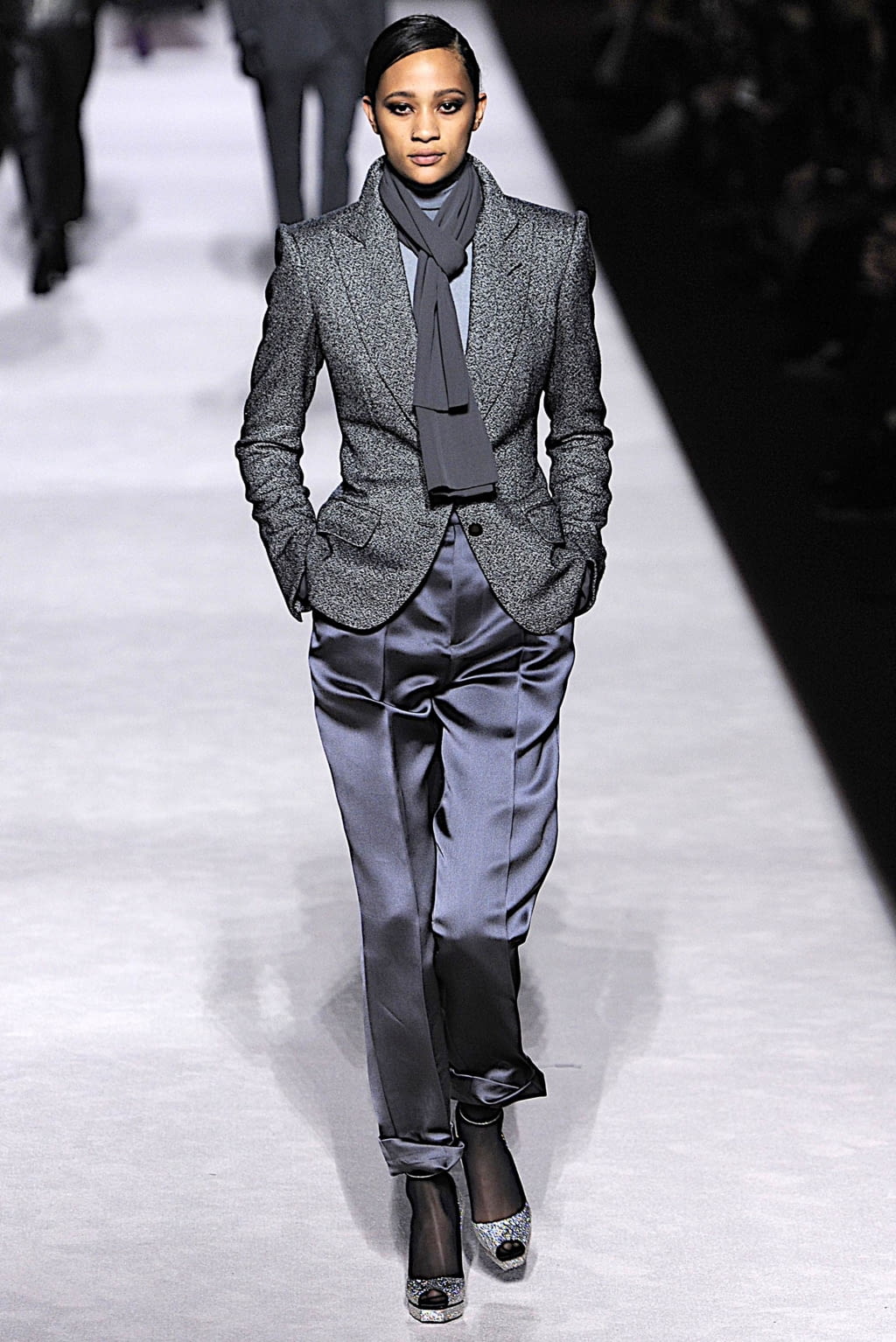 Fashion Week New York Fall/Winter 2019 look 15 from the Tom Ford collection womenswear