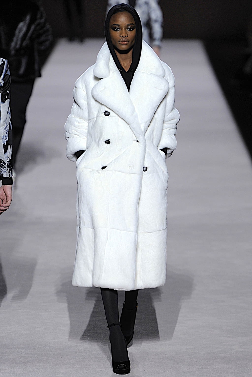 Fashion Week New York Fall/Winter 2019 look 34 from the Tom Ford collection 女装