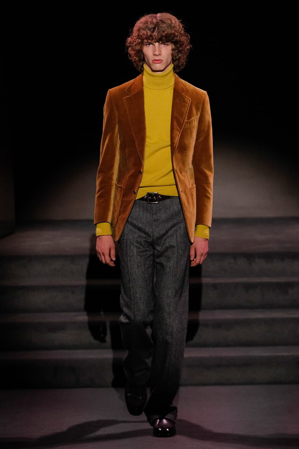 Fashion Week New York Fall/Winter 2016 look 4 from the Tom Ford collection 女装