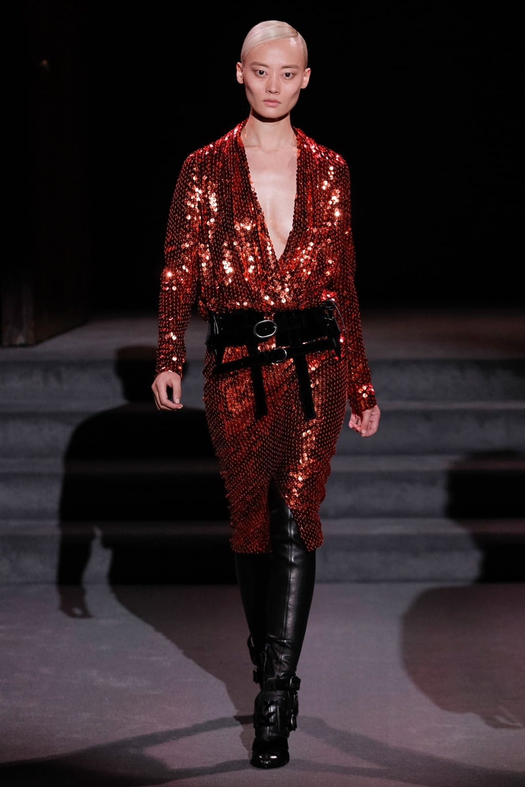 Fashion Week New York Fall/Winter 2016 look 35 from the Tom Ford collection 女装