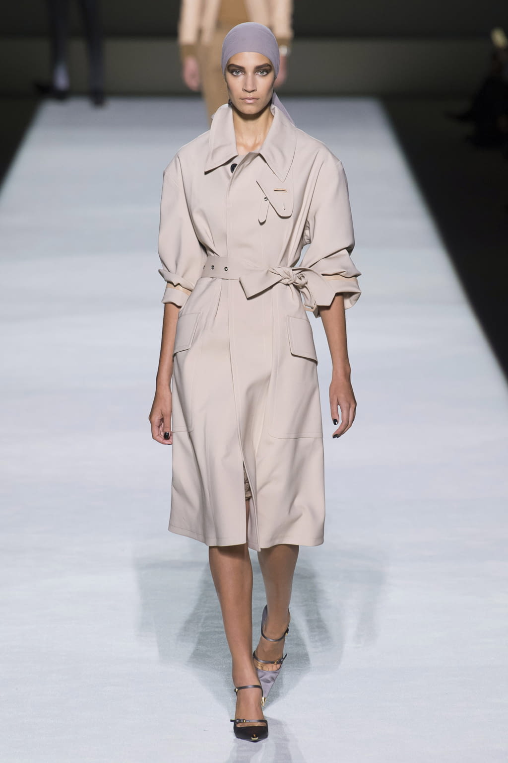 Fashion Week New York Spring/Summer 2019 look 7 from the Tom Ford collection womenswear