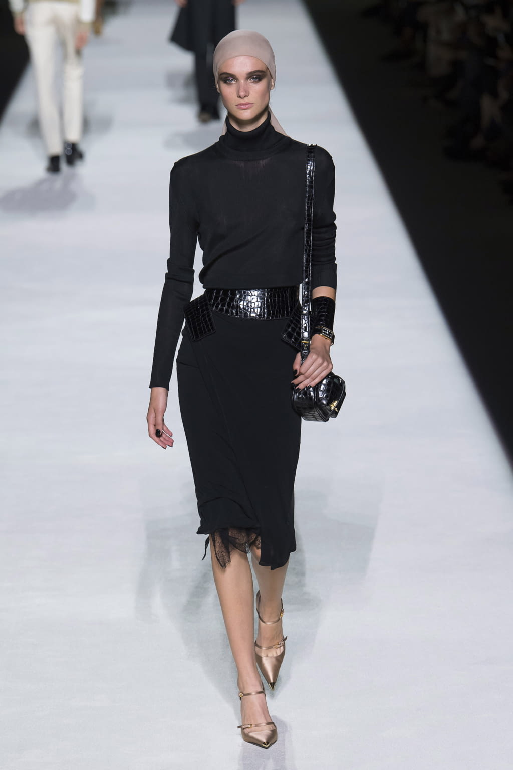 Fashion Week New York Spring/Summer 2019 look 14 from the Tom Ford collection 女装