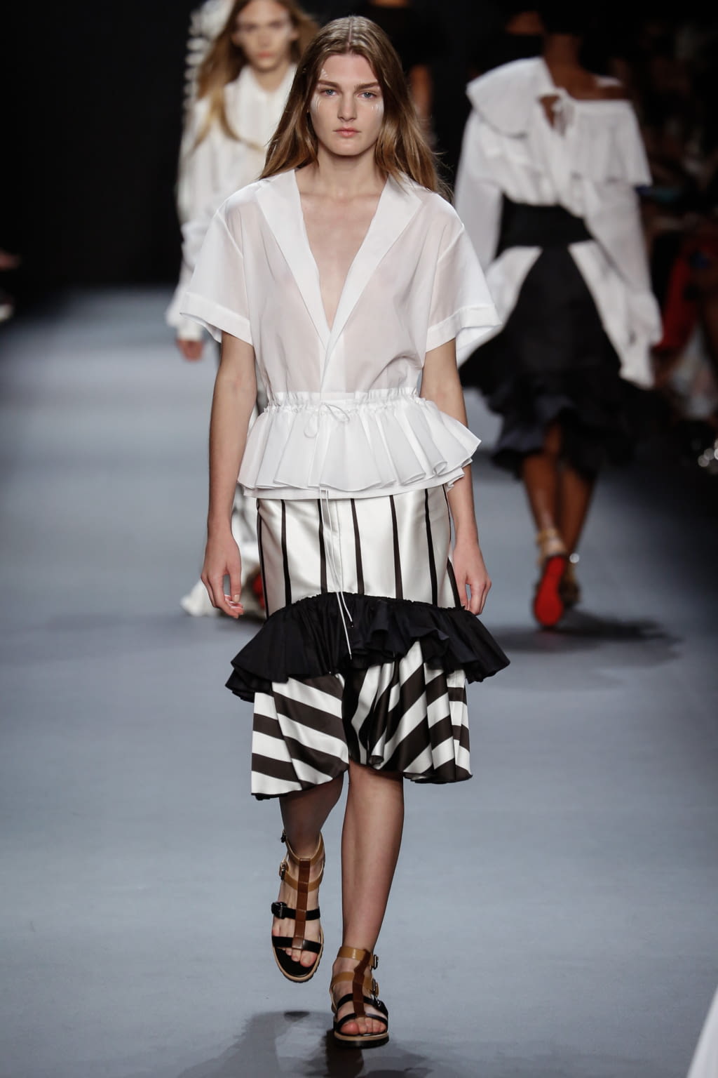 Fashion Week New York Spring/Summer 2017 look 7 from the Tome collection womenswear