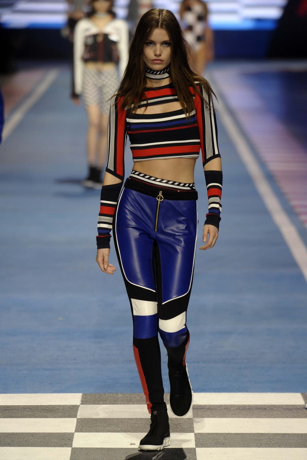 Fashion Week Milan Spring/Summer 2018 look 8 from the Tommy Hilfiger collection womenswear