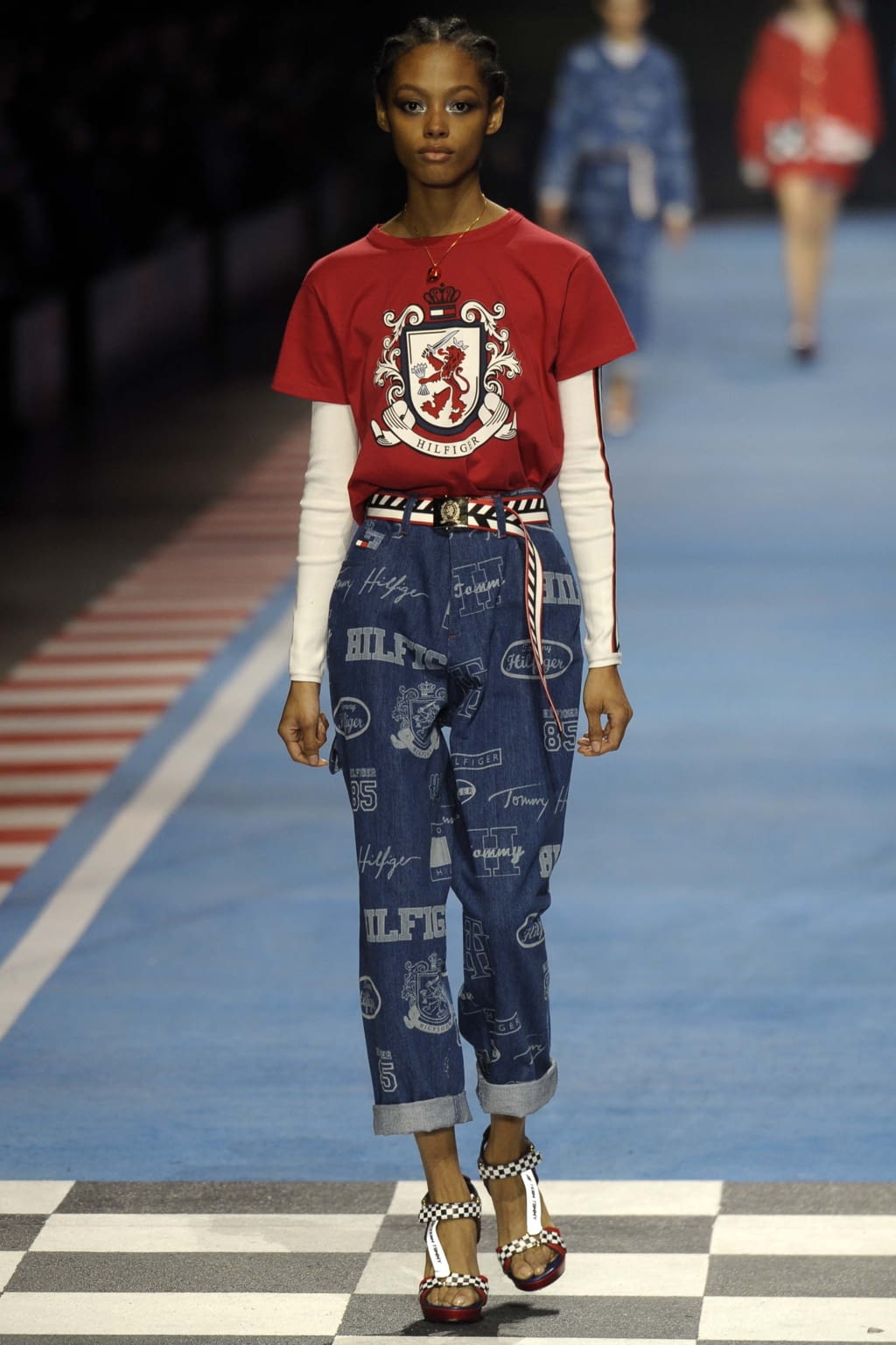 Fashion Week Milan Spring/Summer 2018 look 37 from the Tommy Hilfiger collection womenswear