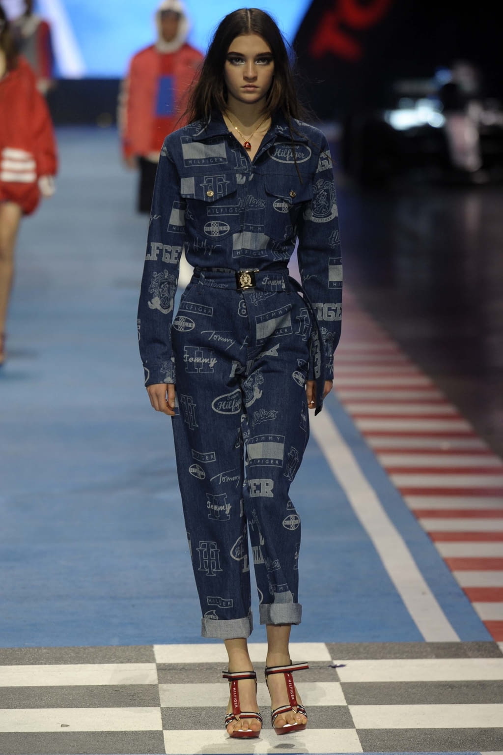 Fashion Week Milan Spring/Summer 2018 look 38 from the Tommy Hilfiger collection womenswear