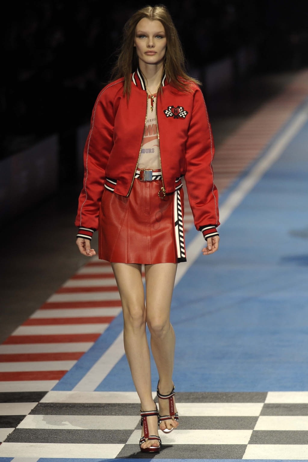 Fashion Week Milan Spring/Summer 2018 look 45 from the Tommy Hilfiger collection womenswear
