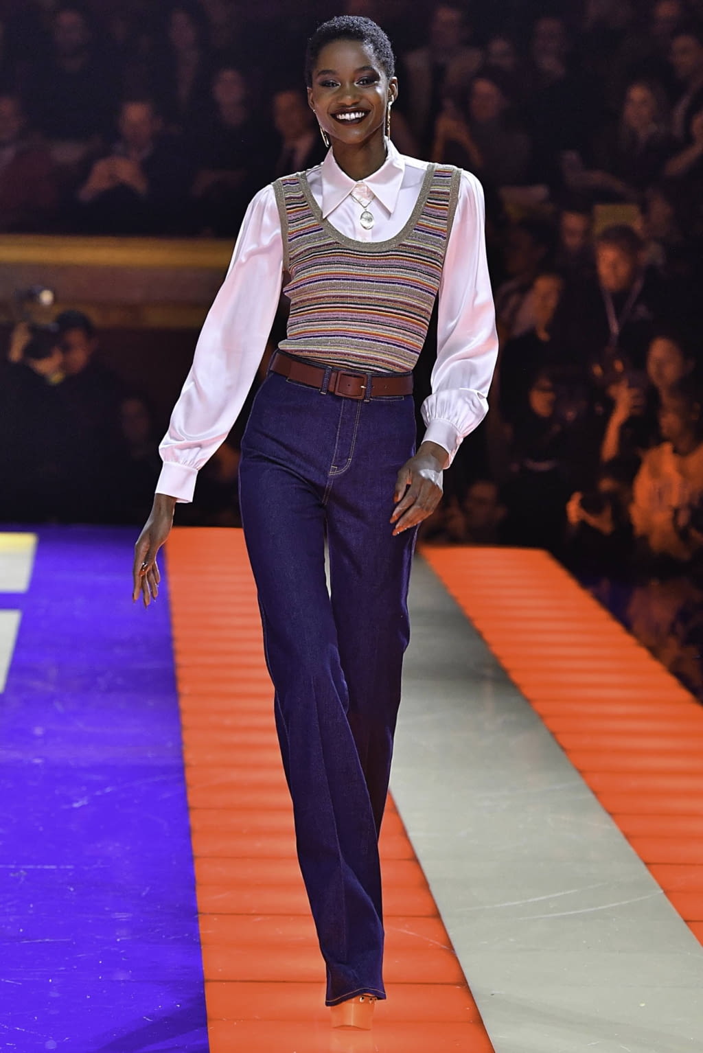 Fashion Week Paris Spring/Summer 2019 look 19 from the Tommy Hilfiger collection womenswear