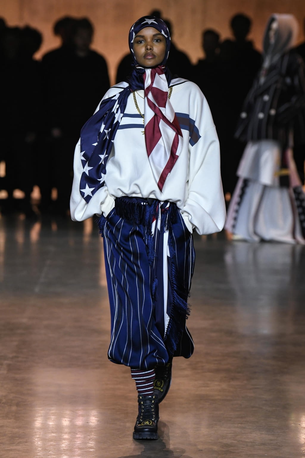 Fashion Week London Spring/Summer 2020 look 73 from the Tommy Hilfiger collection 女装